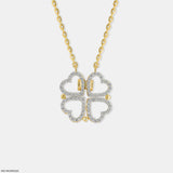 0.50 Carat Amara Hearts Lab Diamond Mangalsutra 14K Yellow Gold