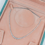 Graduation Tannis Diamond Necklace 14K Yellow Gold