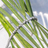 4 Cent Tennis Lab Diamond Dainty Bracelet 925 Sterling Silver