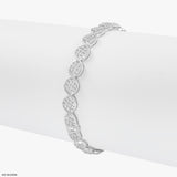 Diamond Diaries Bangle 9K White Gold
