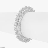 Infinite Spark Diamond Bangle 14K White Gold