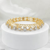 Infinite Spark Diamond Bangle 14K White Gold