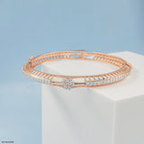 Diamant Diamond Bangle 9K White Gold