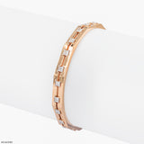 Dazzle Diamond Bangle 14K Rose Gold