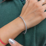 Elegant Diamond Bracelets 14K Yellow Gold