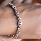 Eternity Diamond Bracelets 9K Rose Gold