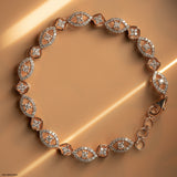 Eternity Diamond Bracelets 9K Rose Gold