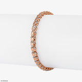Gorgeous Diamond Tennis Bracelets 9K Rose Gold
