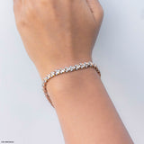 Gorgeous Diamond Tennis Bracelets 9K Rose Gold