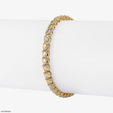 Gorgeous Diamond Tennis Bracelets 9K Rose Gold