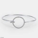 Circle of Life Diamond Bracelets 9K White Gold