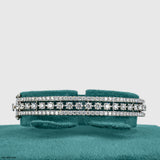 Indo Western Diamond Bracelets 14K White Gold