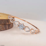 Blossom Dusk Diamond Bracelets 9K Rose Gold
