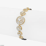 SparkSutra Diamond Bracelets 9K Yellow Gold