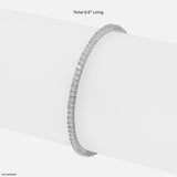 2 Carat Timeless Lab Diamond Tennis Bracelet 10K White Gold