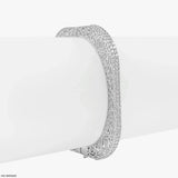Legacy Filigree Diamond Kada Bracelet 9K White Gold