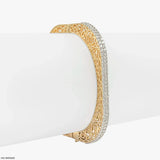 Legacy Filigree Diamond Kada Bracelet 9K White Gold