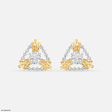Dazzle Diamond Earrings 14K White Gold