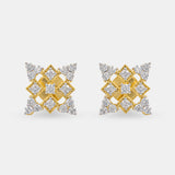 Avante Diamond Earrings 14K Yellow Gold