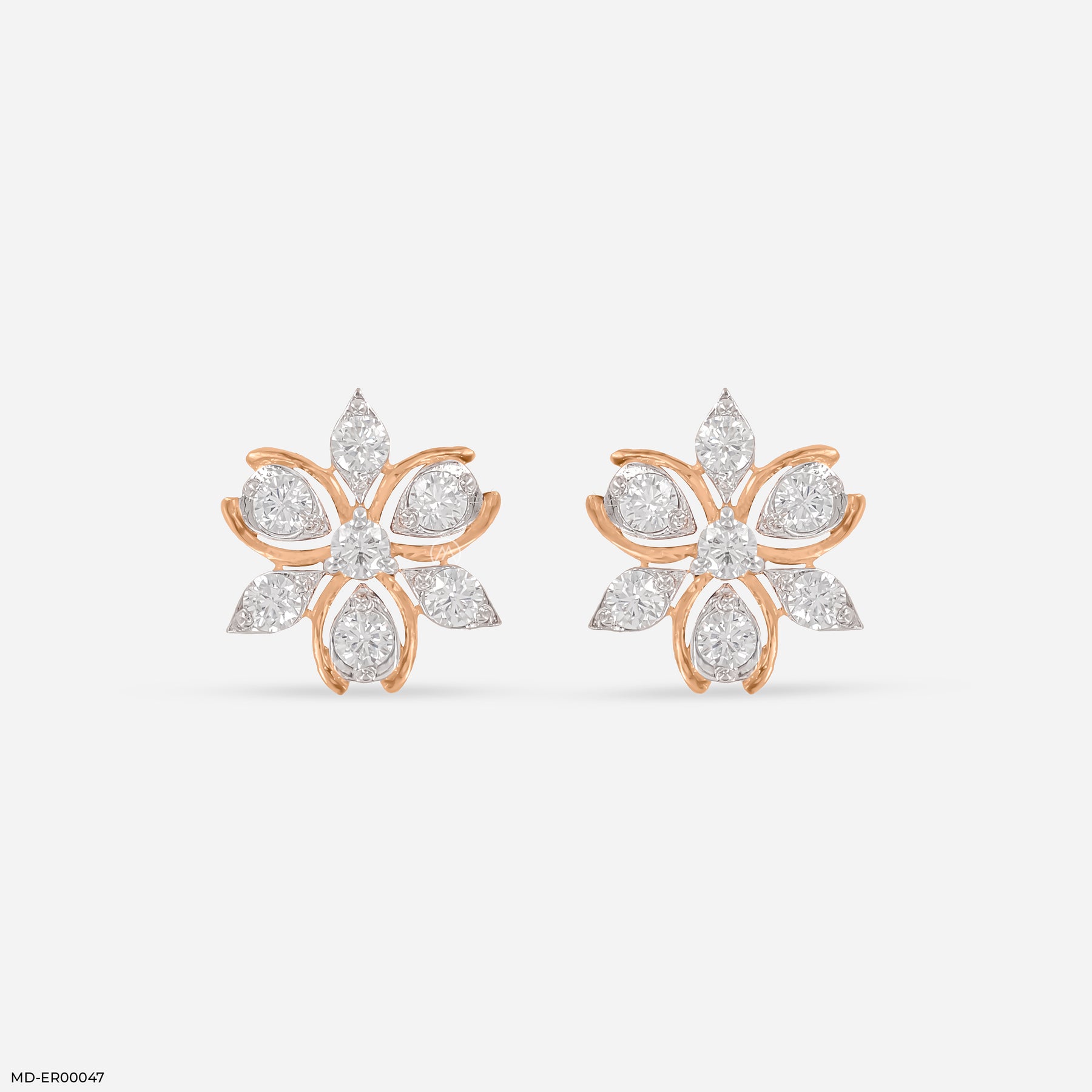 Blossom Earrings 14K Yellow Gold