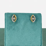 0.25 Carat See Through Me Lab Diamond Earrings 14K Yellow Gold