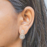 Classic Diamond Earrings 14K Rose Gold