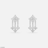 Floral Drop Earrings 9K Yellow Gold