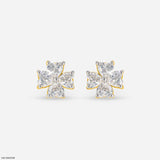 Fourever Heart Diamond Earrings Platinum 950