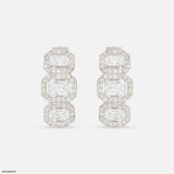 The Happy Tiara Hoops 9K Yellow Gold