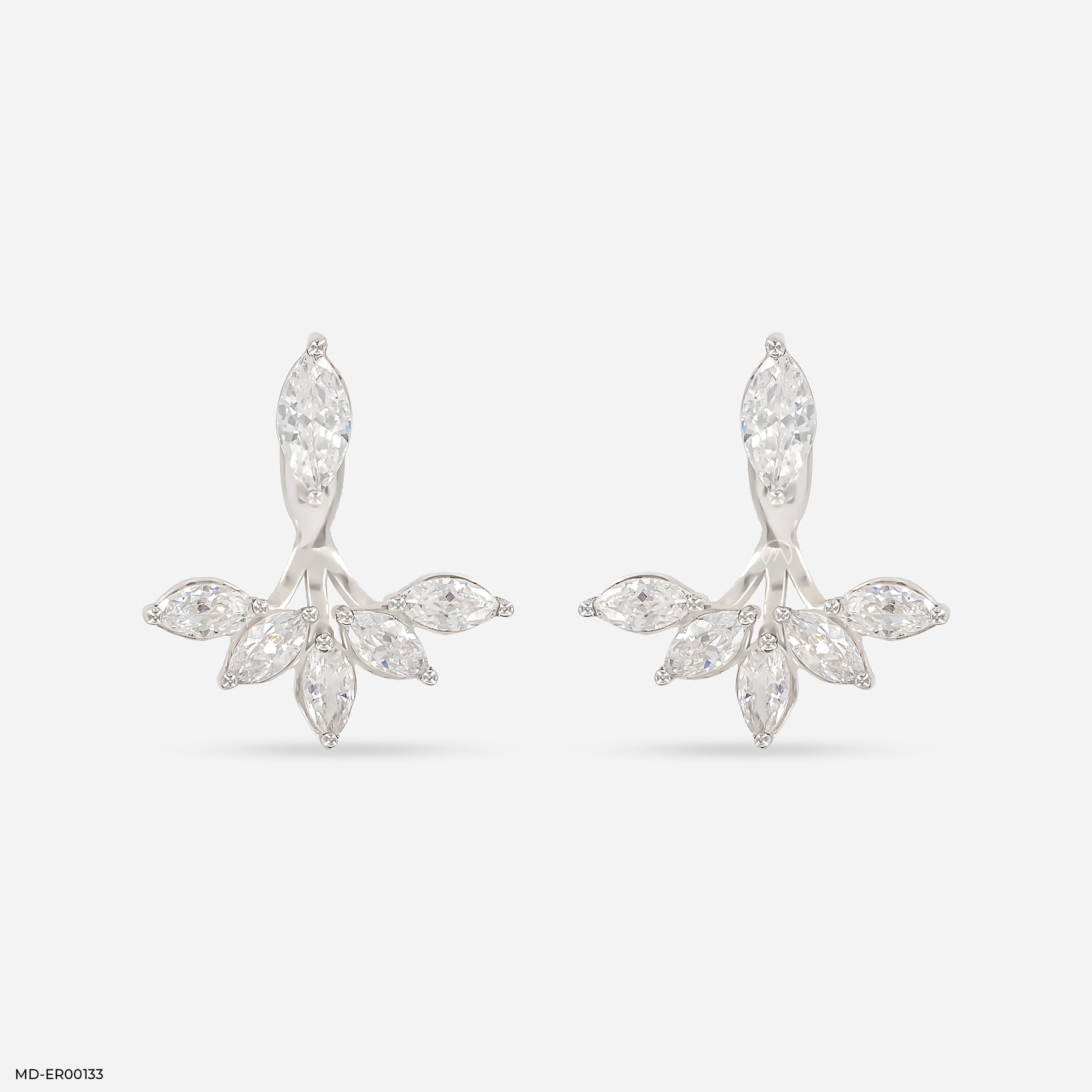 The Glistening Detachable Earrings 18K Yellow Gold
