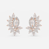 Tussie - Mussie Diamond Earrings 9K White Gold