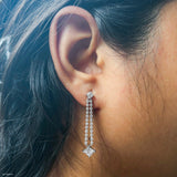 Doozie Diamond Earrings 18K Yellow Gold