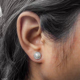 lab grown diamond earrings