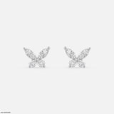 Butterfly Glow Earrings 14K Yellow Gold