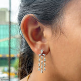 lab grown diamond earrings