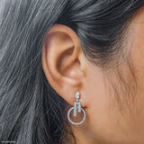 lab grown diamond earrings