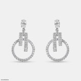 lab grown diamond earrings