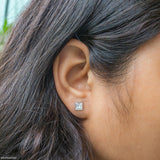 lab grown diamond earrings