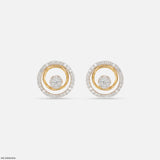 0.35 Carat Pure Magic Diamond Earrings 14K Yellow Gold