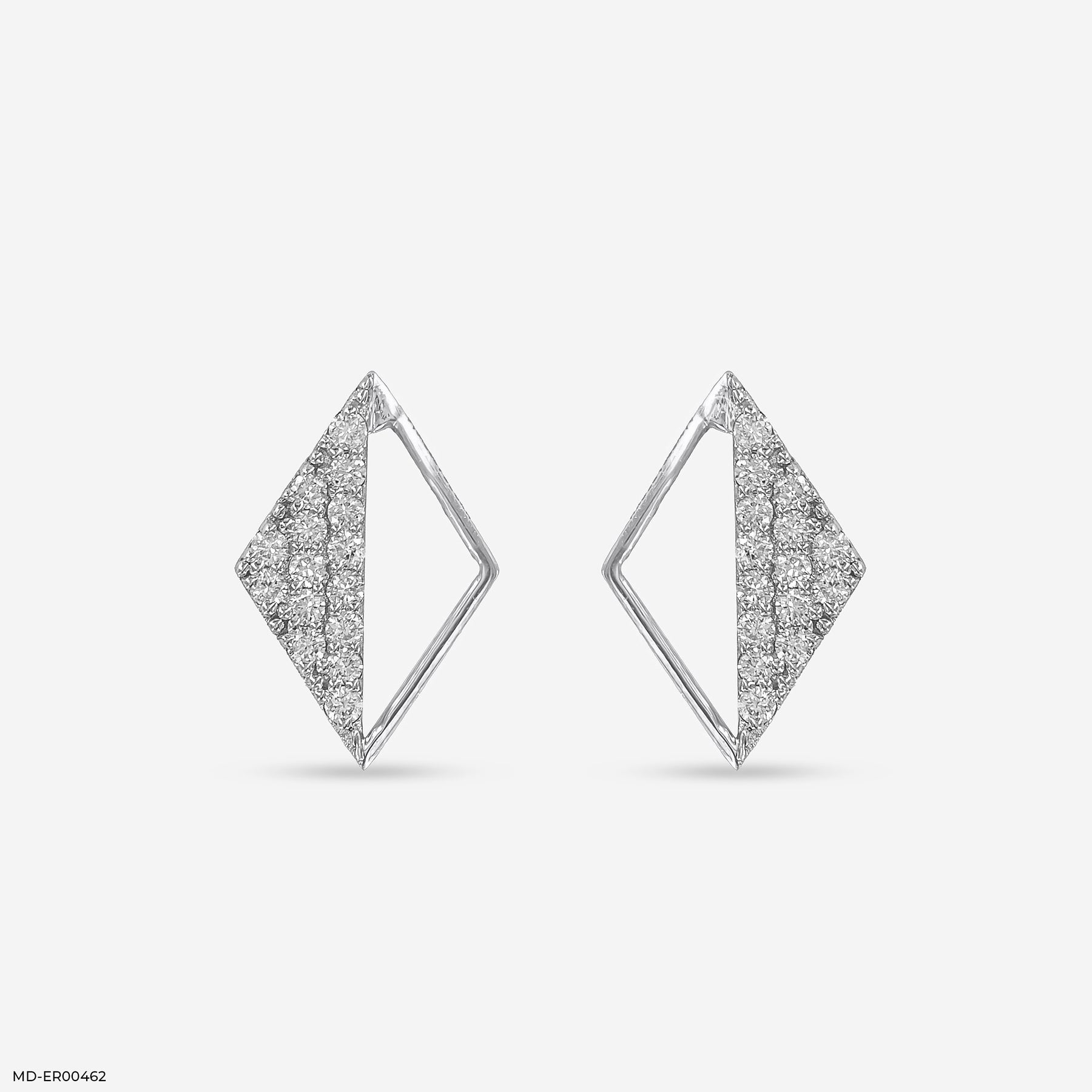 Treasured Beauty Diamond Earrings Platinum 950