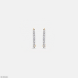 Noor Drop Balli Earrings Platinum 950