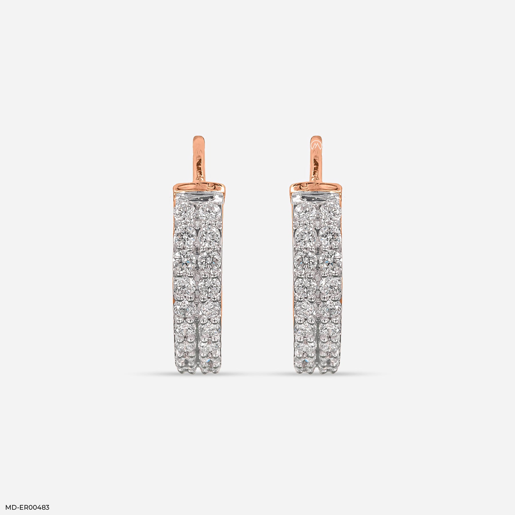 Simple Luxe Diamond Earrings 14K Yellow Gold