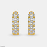 Diamond Triad Bali 14K White Gold