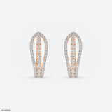 Nazaakat Balli Earrings 9K White Gold