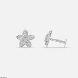 Mini Starlets Diamond Earringst 9K Rose Gold