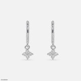Dazzling Diamond Earring 925 Silver