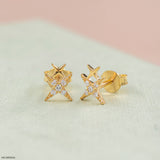 Stardust Lab Diamond Stud 925 Sterling Silver