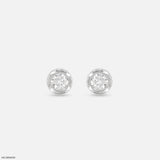 Solin Lab Diamond Stud 925 Sterling Silver
