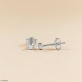 Solin Lab Diamond Stud 925 Sterling Silver