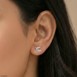 Shinefly Lab Diamond Earrings 925 Sterling Silver